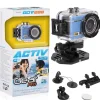 Sports Action Camera 1080p HD Wi-Fi Waterproof Case Blue<Pyle Sale