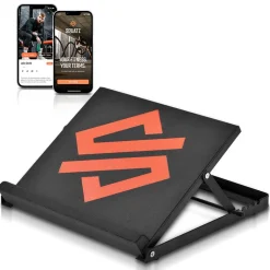 Steel Slant Board Calf Stretcher, 500lb Capacity, Adjustable 4 Positions<SQUATZ Best