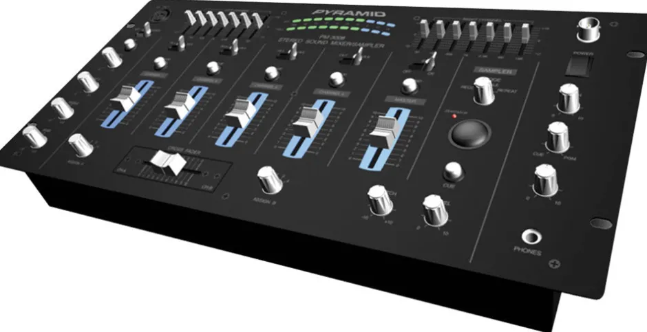 Studio Pro 19" Mixer With Sampler<Pyramid