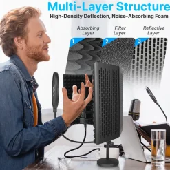Tabletop Compact Microphone Kit<Pyle Best