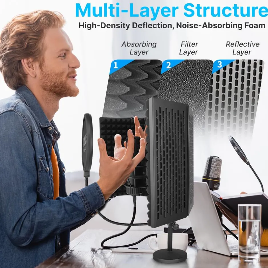 Tabletop Compact Microphone Kit<Pyle Best