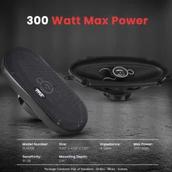 Three-Way Speaker System<Pyle Clearance