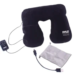 Travel Music Pillow - Neck Support, Bluetooth Speakers, Rechargeable Battery<Pyle Best