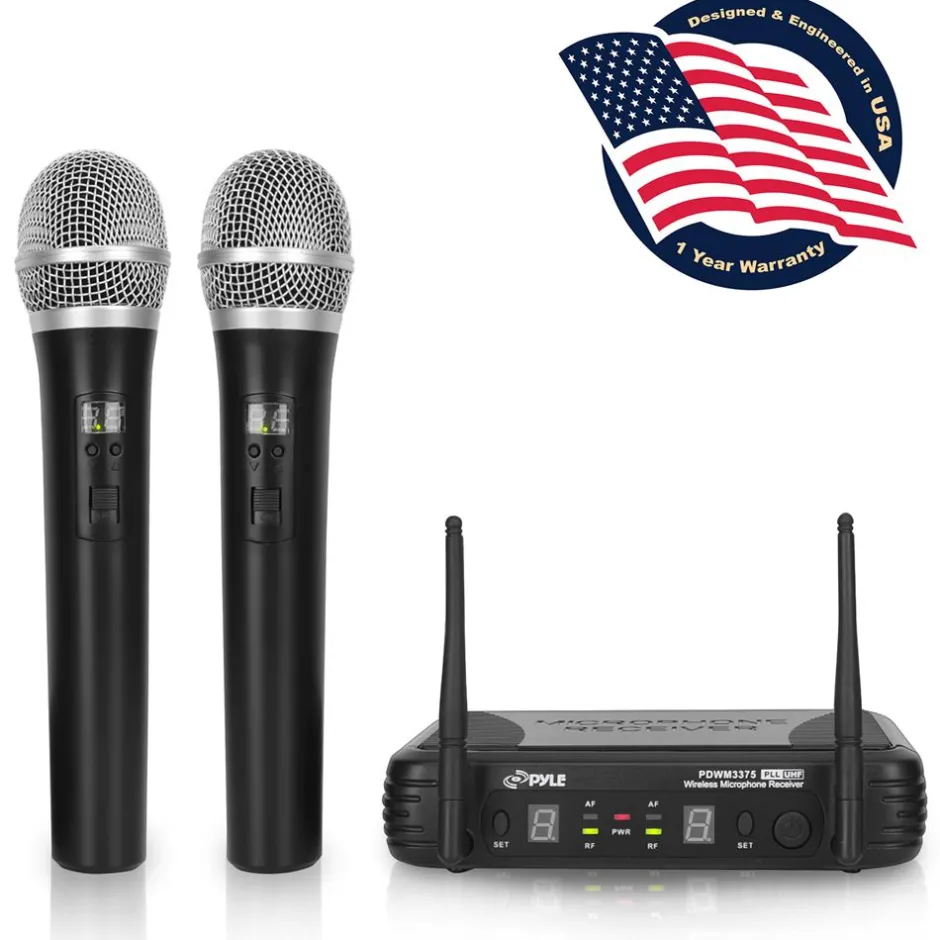 Uhf Wireless Microphone System Kit<Pyle Discount