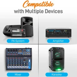 Uhf Wireless Microphone System Kit<Pyle Discount