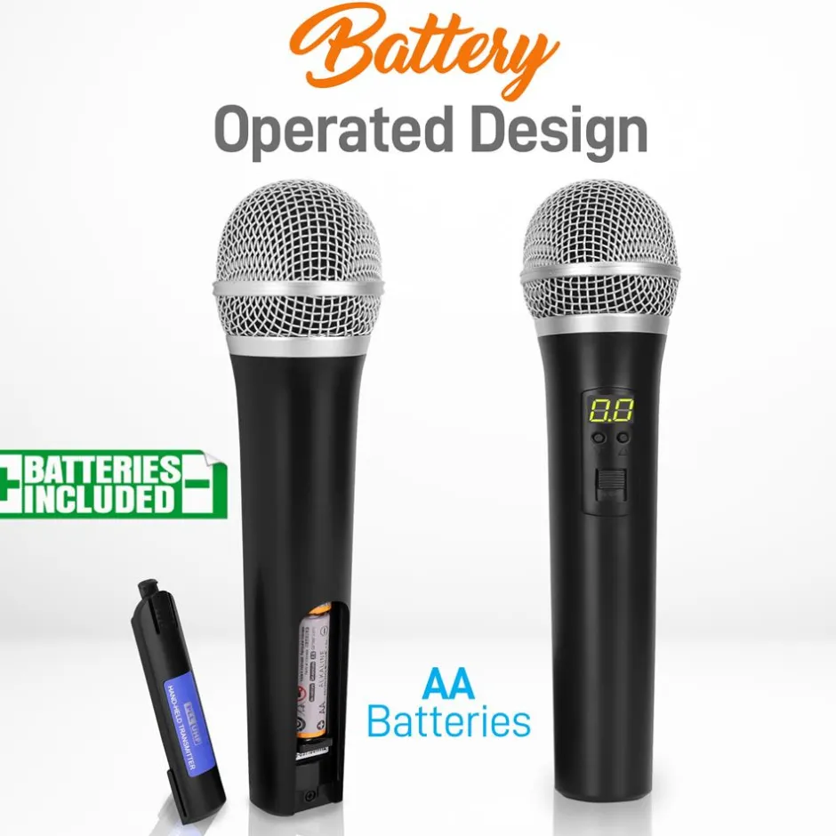 Uhf Wireless Microphone System Kit<Pyle Discount