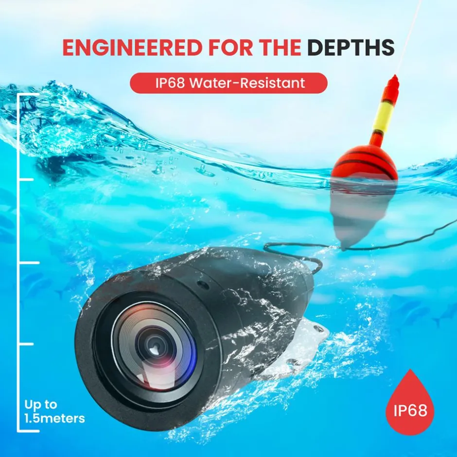 Underwater Fishing Camera, HD Lens, 7" LCD, Infrared Night Vision, Waterproof<Pyle Best