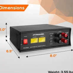 Universal Power Converter 50A Adjustable 12-15V 2 USB Ports Overload Protection<Pyramid Online