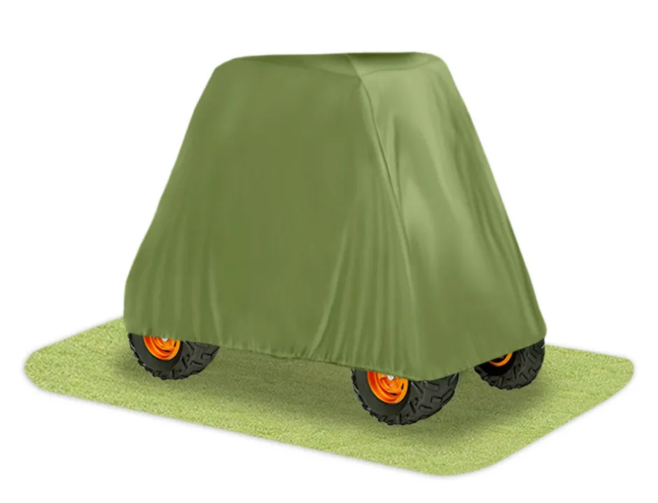 UTV Cover, All-Weather Protection, Waterproof Polyester, Olive, 110"<Pyle