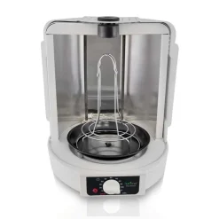 Vertical Rotisserie Oven - Fat-Reducing Dual Heating - White<NutriChef Discount