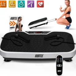 Vibration Platform Machine for Fast Weight Loss, Adjustable Speed, Portable<Hurtle Hot