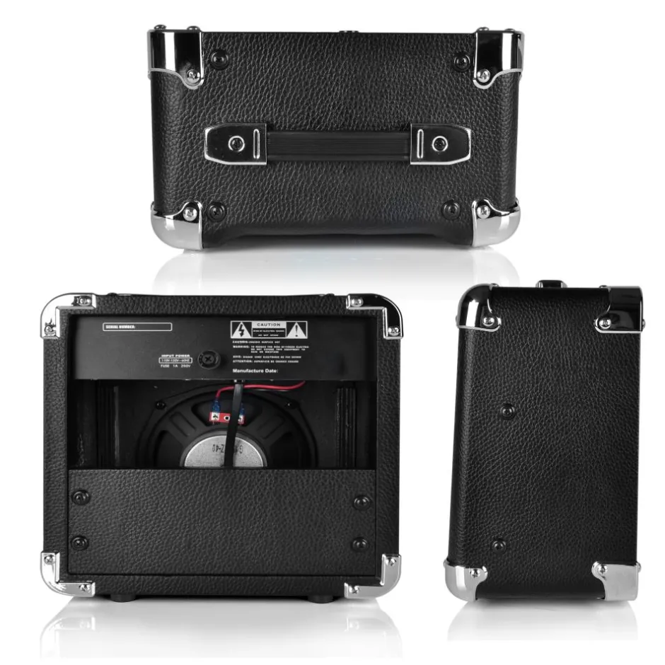 30W Amplifier, Crunchy Sound, 3-Band EQ, Overdrive, 6" Speaker<Pyle