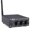 200W Bluetooth 5.0 Stereo Amplifier - Compact Mini Receiver with Bass Control<Pyle Discount