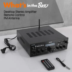 200W Bluetooth Home Stereo Amplifier with FM & USB<Pyle Outlet