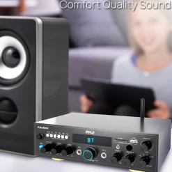 200W Bluetooth Home Stereo Amplifier with FM & USB<Pyle Best