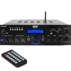 200W Bluetooth Stereo Amplifier - Wireless Streaming, Dual Channel, Compact<Pyle