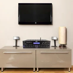 200W Bluetooth Stereo Amplifier - Wireless Streaming, Dual Channel, Compact<Pyle