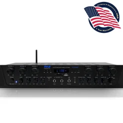 600W 6-Channel Bluetooth Amplifier with FM Radio<Pyle Sale