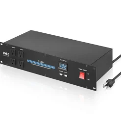 3600W 18-Outlet Rack Power Conditioner, Surge Protection, Digital Display<Pyle Discount