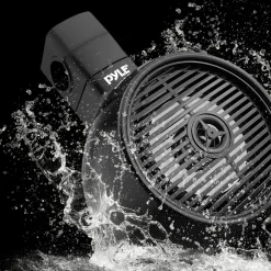 Waterproof Bluetooth Marine Speakers 200W LED Lights 6.5