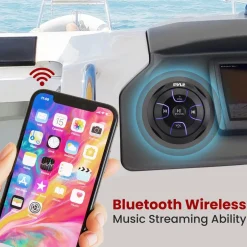 Waterproof Bluetooth Marine Amplifier 600W Weatherproof 2-Channel<Pyle Outlet