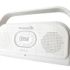 Waterproof Bluetooth Speaker, Hands-Free Calls, IPX7, White<Pyle Best