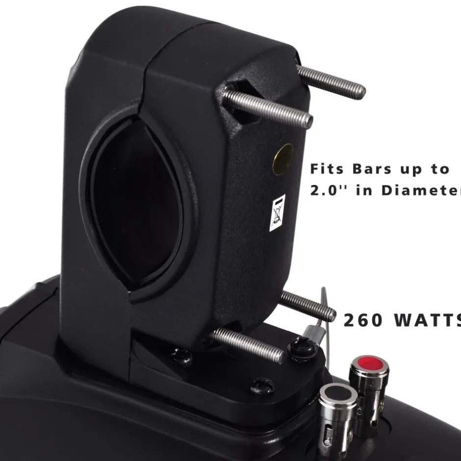 Waterproof Marine Speakers 260W LED Lights 8" Dual Subwoofer<Pyle Discount