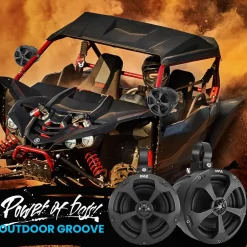 Waterproof Rated Off-Road Speakers<Pyle Online