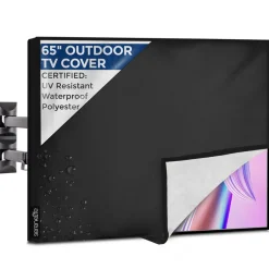 Waterproof TV Cover 60-70" - Weatherproof, Dustproof, Remote Pocket<SereneLife New