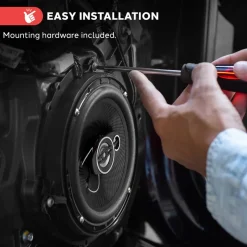 3-Way Car Stereo Speakers 300W Low Distortion 6.5