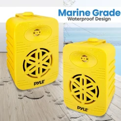 2-Way Indoor/Outdoor Speaker System<Pyle New
