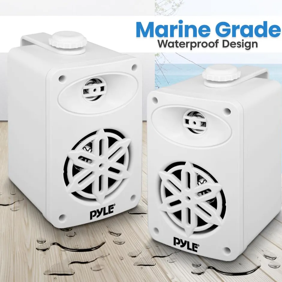 2-Way Indoor/Outdoor Speaker System<Pyle Best