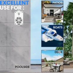 2-Way Indoor/Outdoor Speaker System<Pyle Best
