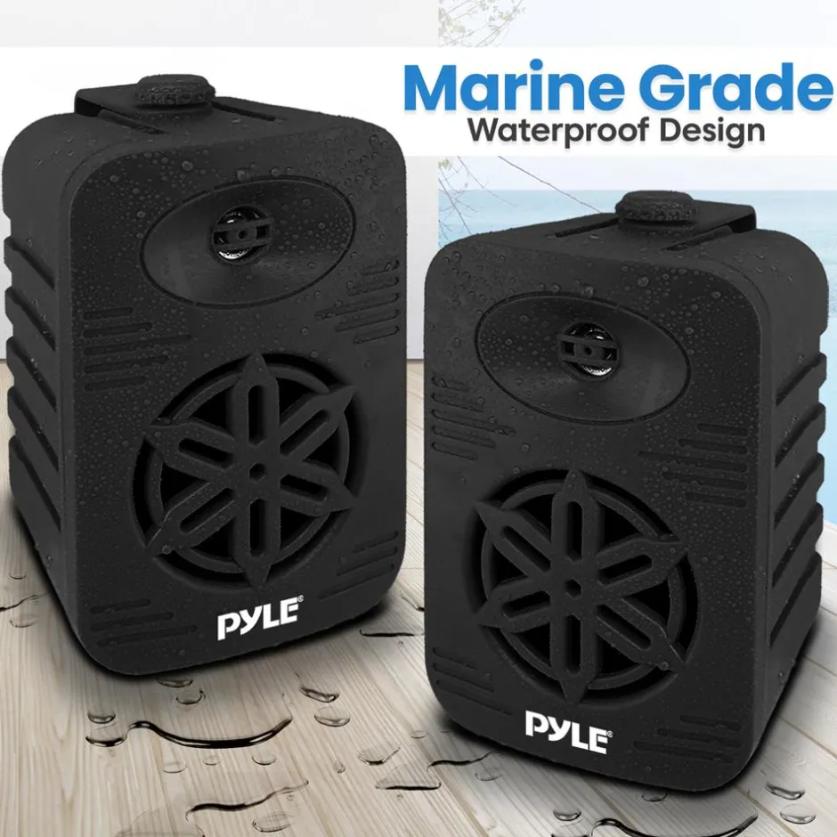 2-Way Indoor/Outdoor Speaker System<Pyle
