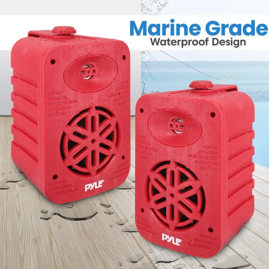 2-Way Indoor/Outdoor Speaker System<Pyle Sale
