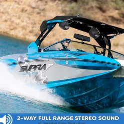 2-Way Waterproof Off-Road Speakers 1000W Marine Grade 5.25