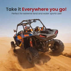 2-Way Waterproof Off-Road Speakers 800W Marine Grade, 4