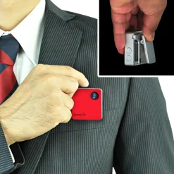 Wearable Camera 1080p HD WiFi Control Compact Red<SereneLife Best