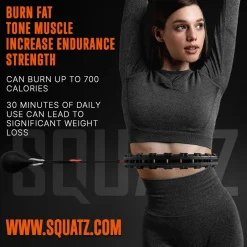Weighted Exercise Hula Hoop for Weight Loss, Adjustable 22-Piece Design<SQUATZ Outlet