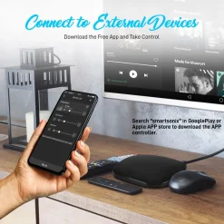 Wireless Audio Receiver - Stream Music via Wi-Fi - Aux Input & Output<Pyle Online