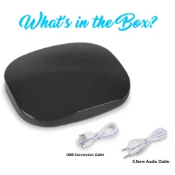 Wireless Audio Receiver - Stream Music via Wi-Fi - Aux Input & Output<Pyle Online