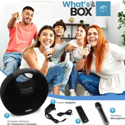 Wireless Bluetooth Speaker, Clear Sound, 220W Waterproof, Portable<Pyle Discount