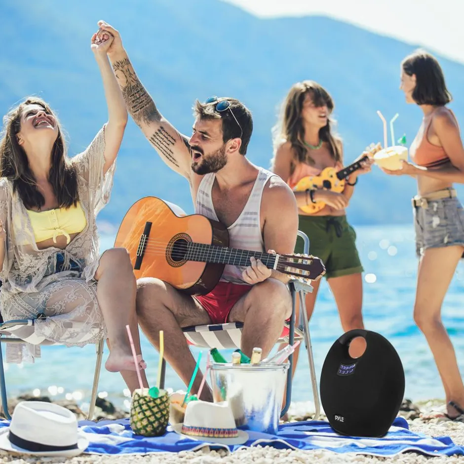 Wireless Bluetooth Speaker, Clear Sound, 220W Waterproof, Portable<Pyle Discount