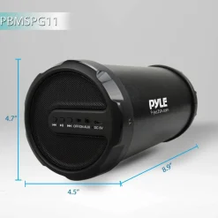 Wireless Boombox Tube Speaker System<Pyle Hot