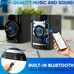Wireless Bt Streaming Dvd Stereo System<Pyle Online