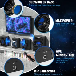 Wireless Bt Streaming Dvd Stereo System<Pyle Online