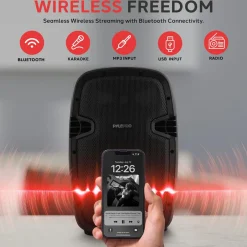 Wireless Bt Streaming Loudspeaker Pa Spe<Pyle Outlet