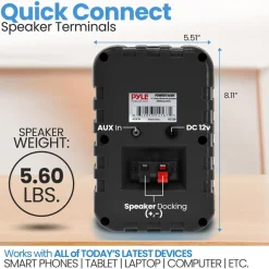 Wireless Bt Streaming Speaker System<Pyle Sale
