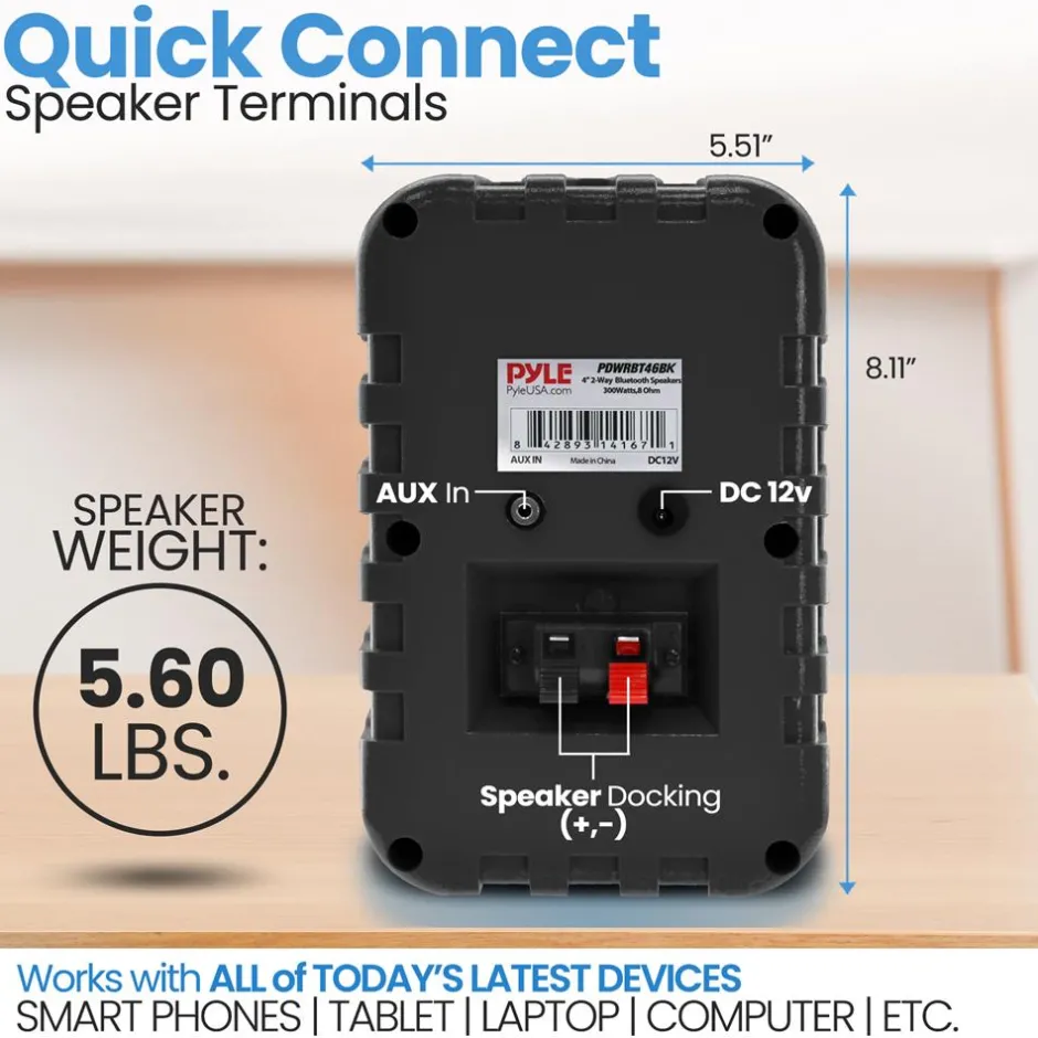 Wireless Bt Streaming Speaker System<Pyle Sale