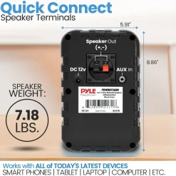 Wireless Bt Streaming Speaker System<Pyle Hot